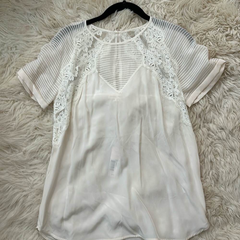 Rebecca Taylor Size 6 silk top